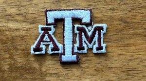 Texas A&M University Aggies Patch bestickt Bügelbild College Logo Applikation 1,5 - Bild 1 von 3