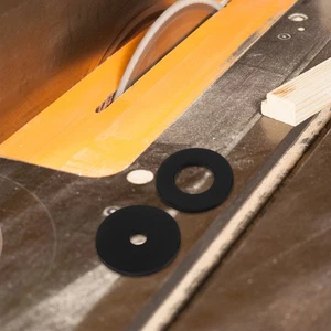 2 Stück Tischkreissäge Platte Abdeckung Holzbearbeitung Router Einsatz Platte Trim Base - Bild 1 von 12