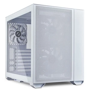 Lian Li O11 Air Mini, Midi-Tower, Tempered Glass - weiß - Bild 1 von 3