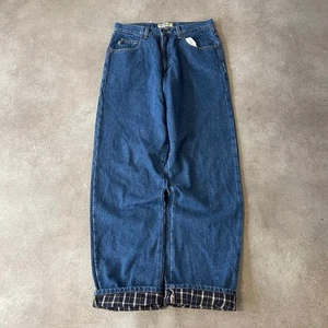 LL Bean Jeans Damen 30" 90s Blanket Lined Denim Hose, Blau - Bild 1 von 10