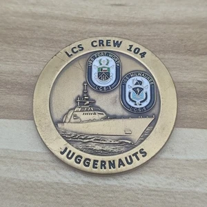Lcs Crew 104 Juggernauts Challenge Coin - Picture 1 of 5