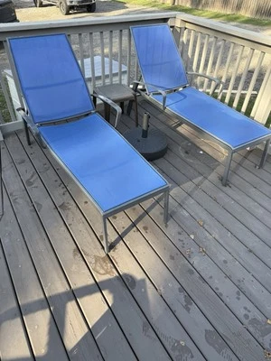 Sillones con cubierta Crate&Barrel Foto 1 de 4