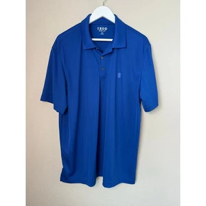 IZOD Golf Performance Polo Men’s Size XL Tall Blue Lightweight Breathable - Picture 1 of 7