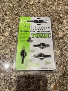 Brand New Toxic Broadheads 100 Grain - Picture 1 of 1