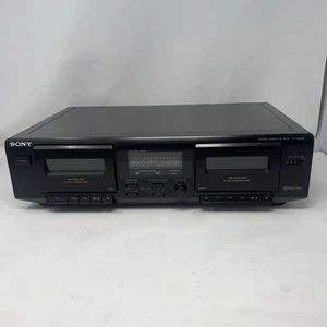 Sony TC-WE305 Lettore e registratore a doppia cassetta nuovo cinture testato - Foto 1 di 8