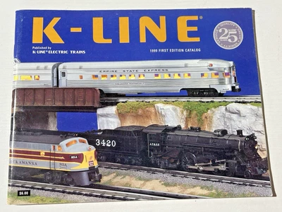 1999 K Line Lionel Model Train Toy Catalog Anheuser Busch Beer Railroad - Image 1 of 4