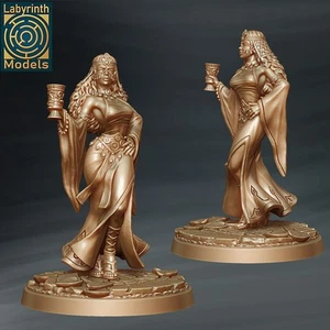 Morgana le Fay/TTRPG/Wargaming/Dungeons and Dragons/RPG/Labyrinth Miniatures - Bild 1 von 2