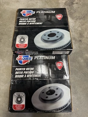 2 rotores traseros Carquest Platinum YH145499P Ford Mazda Mercury nuevos en caja Foto 1 de 4