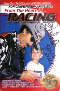 *RICHARD PETTY*SIGNED*AUTOGRAPHED*FROM THE HEART OF RACING*BOOK+CD*NASCAR*COA* - Picture 1 of 2