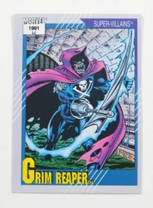 1991 Impel Marvel Comics Trading Card Grim Reaper #63 - Picture 1 of 2