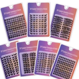 Manga Lash Clusters Anime Cluster Eyelash Extensions DIY at Home - Picture 1 of 22