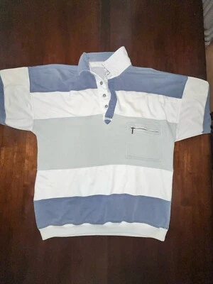 😎 Vintage 80’s 90’s Greenline International Boat Shirt “Size LARGE” No Tag - Image 1 of 4