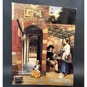Christie's Auction Catalog Important Old Master Pictures London December 1992 - Bild 1 von 3