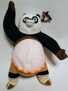 "Animal de peluche Kung Fu Panda Dreamworks Nanco Po 11"" 2008 con etiquetas" - Imagen 1 de 3
