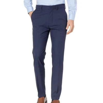 Awareness Kenneth Cole Hombre’s Azul Slim Vestido Pantalones | Talla 31 Foto 1 de 4