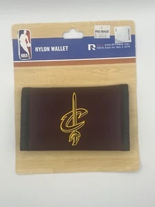 NBA Cleveland Cavaliers Logo Printed Tri-Fold Nylon Wallet  Rico Industries NEW - Picture 1 of 2