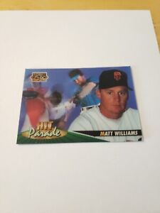 1996 Sportflix  Hit Parade Matt Williams(Cheap-cardsmn)