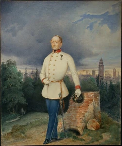 Feldmarschall Radetzky - Norditalien - Anonym um 1850. - Bild 1 von 12