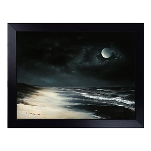 Seascape Artwork Ocean Lap Tray Cushioned Padded TV Dinner Food Laptop Desk - Picture 1 of 4