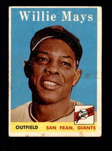 1958 Topps #5 Willie Mays - VG-EX - Picture 1 of 2