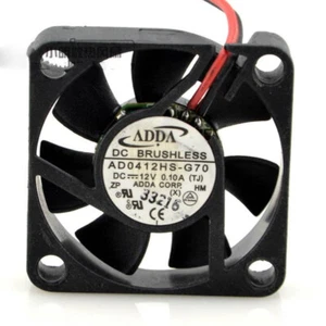 ADDA AD0412HS-G70 DC12V 0.10A 4cm Mute Cooling Industrial Fan Small - Picture 1 of 4