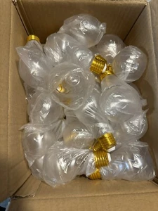 Frascos de bombilla de plástico Otis Classic dorado - Estuche de 24 piezas - 100 ml transparente Navidad De - Imagen 1 de 3