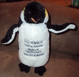 Penguin 2008 Douglas Cuddle Toy 9"" stuffed plush emperor Enthermics Medical - Picture 1 of 5