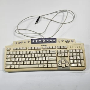 Vintage - Compaq Genuine Desktop USB USB Keyboard - Model KU-9978 - Picture 1 of 5