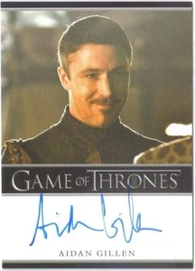 Aidan Gillen Autografo Gioco Troni The Dark Knight Rises Autografata - Foto 1 di 1