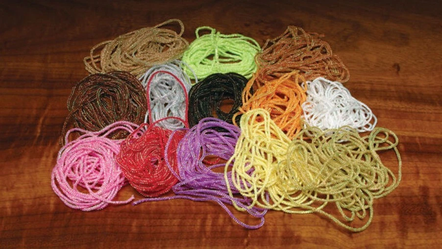 Hareline Dubbin MICRO PEARL CORE BRAID for Fly and Jig Tying About 3 Yds - Image 1 of 1