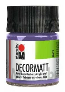Marabu Acrylfarbe ´Decormatt´, 50 ml im Glas, samtmatt, Farbauswahl - Bild 1 von 21