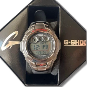 CASIO G-SHOCK G-7100 Silver Red Digital Watch w/Box From Japan BWB - Picture 1 of 6