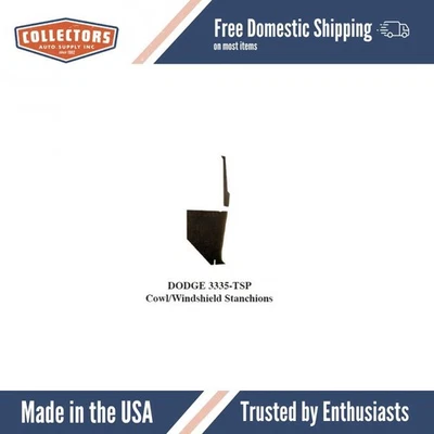 Kick Panel Set for 1933-1935 Dodge Truck 1st Series ABS P - Image 1 of 4