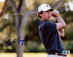 GORDON SARGENT SIGNED AUTOGRAPHED 8x10 PHOTO POPULAR RISING GOLFER BECKETT BAS - Picture 1 of 2