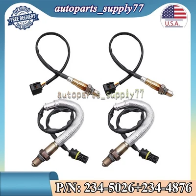 4 sensores de O2 aguas arriba y aguas abajo para BMW 550i xDrive GT xDrive 4,4 L V8 Turbo Foto 1 de 4