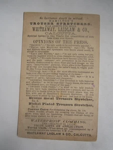 1886 INDIA ADVERTISING STATIONERY - Picture 1 of 2