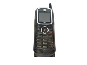 MOTOROLA i365 VERY SOLID TELUS MIKE CELL PHONE WALKIE TALKIE MOBILE CELLULAR BAR - Bild 1 von 7