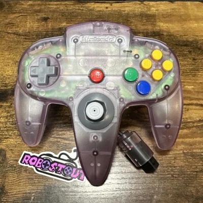 Official Nintendo 64 Atomic Purple Controller (Nintendo 64)  N64 Clean & Tested⭐ - Image 1 of 4