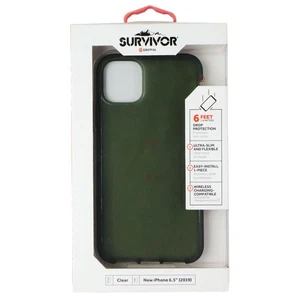 Funda Griffin Survivor Clear Series para Apple iPhone 11 Pro Max - Verde - Imagen 1 de 2
