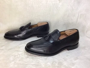 Black Royal Imperial Florsheim Leather Tassel Loafers 96136 Men's Sz 11 3 E - Picture 1 of 11