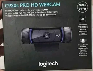 Logitech C920S Pro HD 1080p Webcam Brand New Sealed 30fps Video Calls - Photo 1/1
