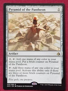 Magic The Gathering AMONKHET PYRAMID OF THE PANTHEON artifact card MTG - Picture 1 of 2