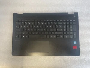 HP Pavilion X360 Convertible 15-br095ms Keyboard with Palmrest TESTED - Picture 1 of 2