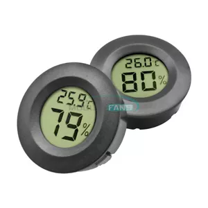 Digital Cigar Humidor Hygrometer Thermometer LCD Temperature Humidity Meter - Picture 1 of 6