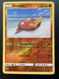 Stunfisk 46/73 Reverse Holo - Shining Legends 2017 - Picture 1 of 2