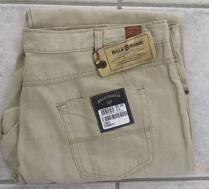 NWT!-Bills Khakis 5S34-duct 5-POCKET Plain Khaki SZ 35X34 MSRP $165 - Picture 1 of 3