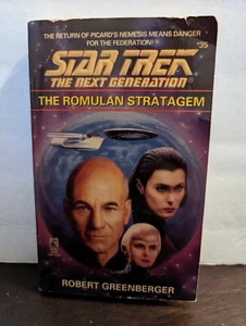 Star Trek "The Next Generation", Pocket Books "The Romulan Strategem", #35 -USED - Picture 1 of 6