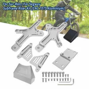 2.75" CNC Riser Seat Lift Kit Fit For Sur Ron Light Bee X For Segway X260 X160 - Picture 1 of 16