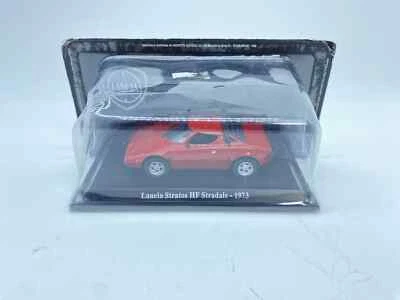 MODELLINO AUTO LANCIA STRATOS HF STRADALE ROSSA 1973 - EDICOLA - SCALA 1:43 (1) - Immagine 1 di 4