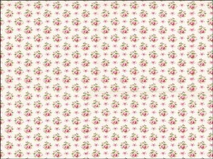 Vintage Floral Pink Flower Print A4 Icing Sheet Cake Topper Edible Decoration - Picture 1 of 1